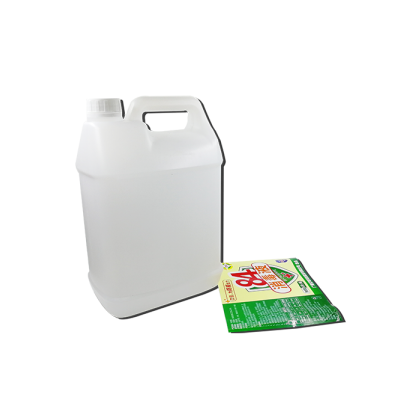 Wholesale cleaning product grade 4L white plastic buckets plastic drum