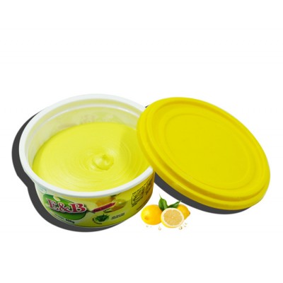 Latest product of 400g orange dishwashing paste for daily use dishwashing cake soap solid dish wash