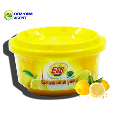 E&B 400g Apple dishwashing paste to remove stains more efficiently dish wash cake soap solid detergent